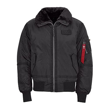 ALPHA INDUSTRIES Herren B15-3 TT Bomberjacke, Black, im Sale